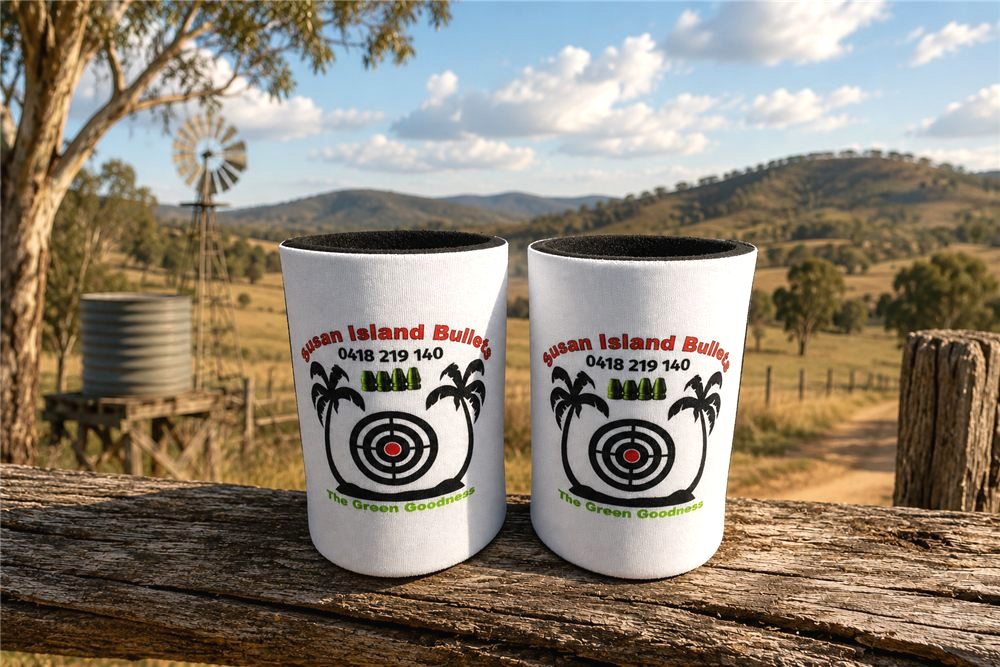 Community group stubby coolers for a local event